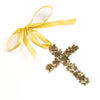 Peace Lily Cross Ornament