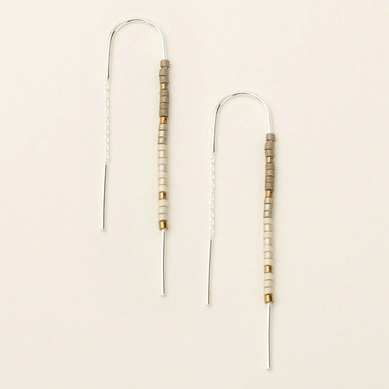 Chromacolor Miyuki Thread Earrings