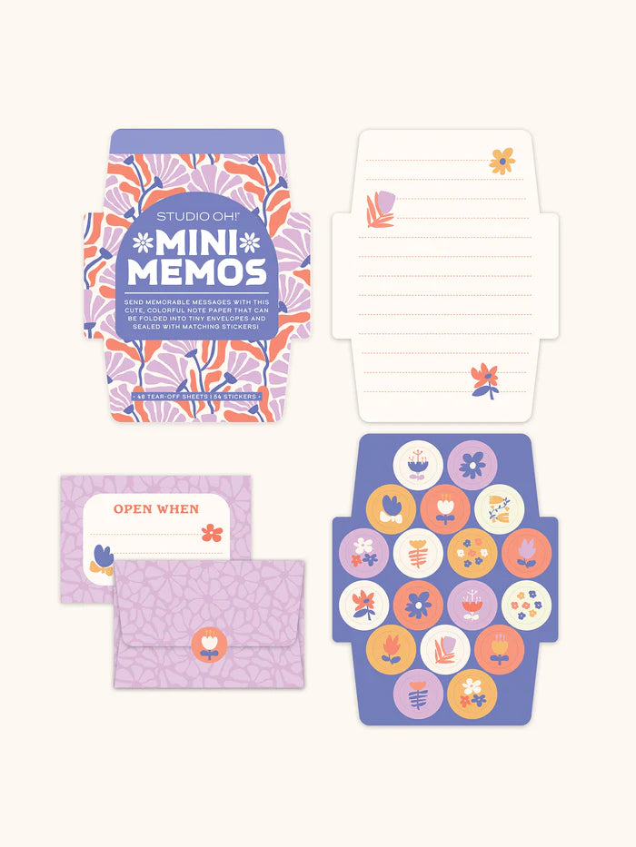 Mini Memos w/Stickers