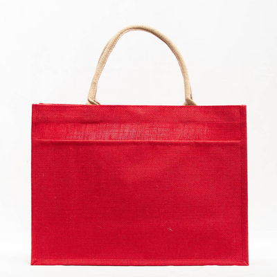 Jute Pocket Tote