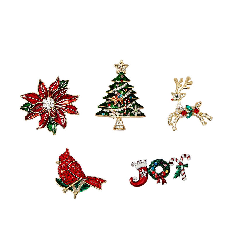 Holiday Brooch