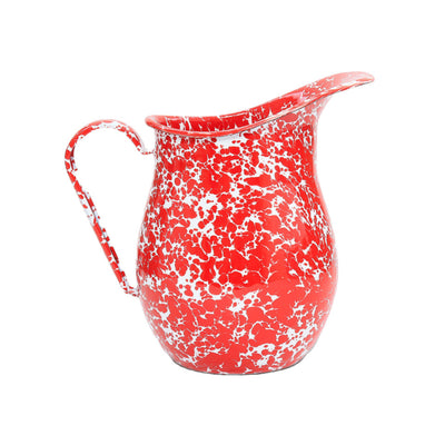 Splatter Serving Pieces in Red