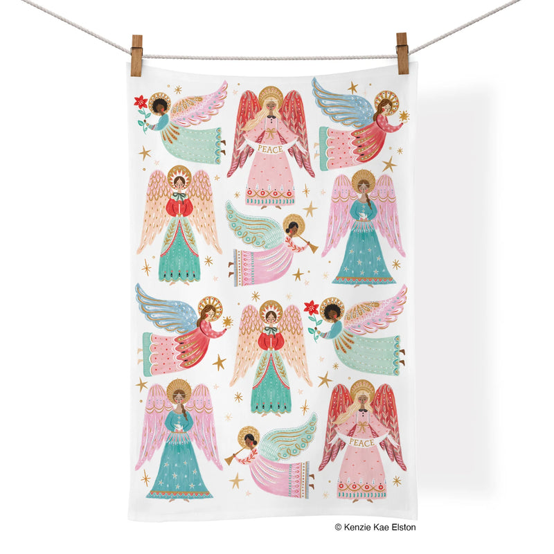 Heavenly Angels Cotton Tea Towel