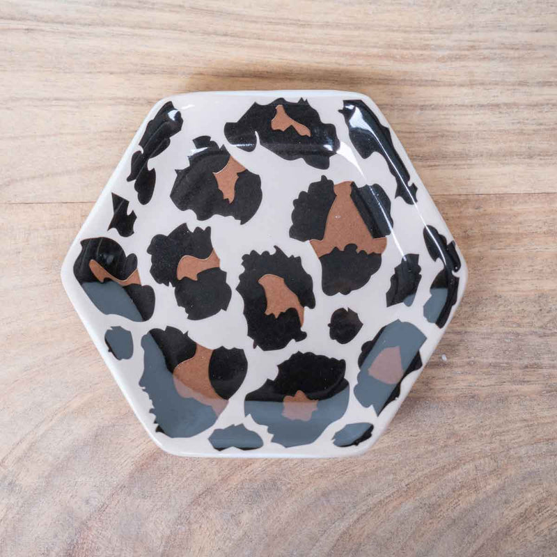 Leopard Trinket Dish