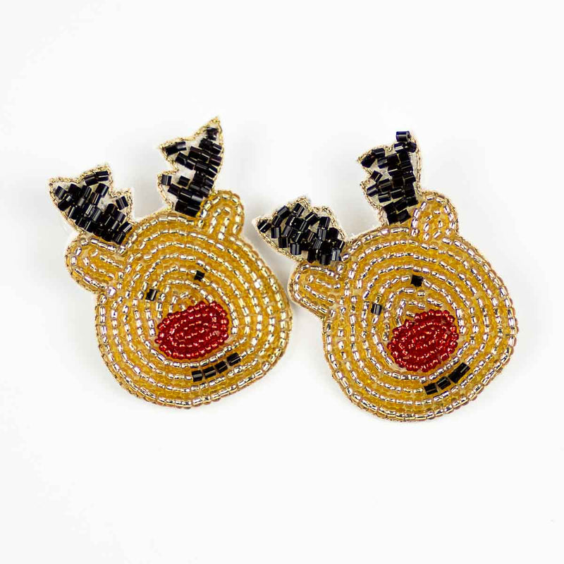 Christmas Beaded Earrings