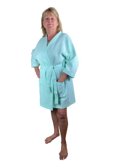 Cotton Waffle Robe