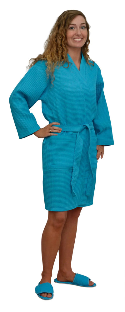 Cotton Waffle Robe