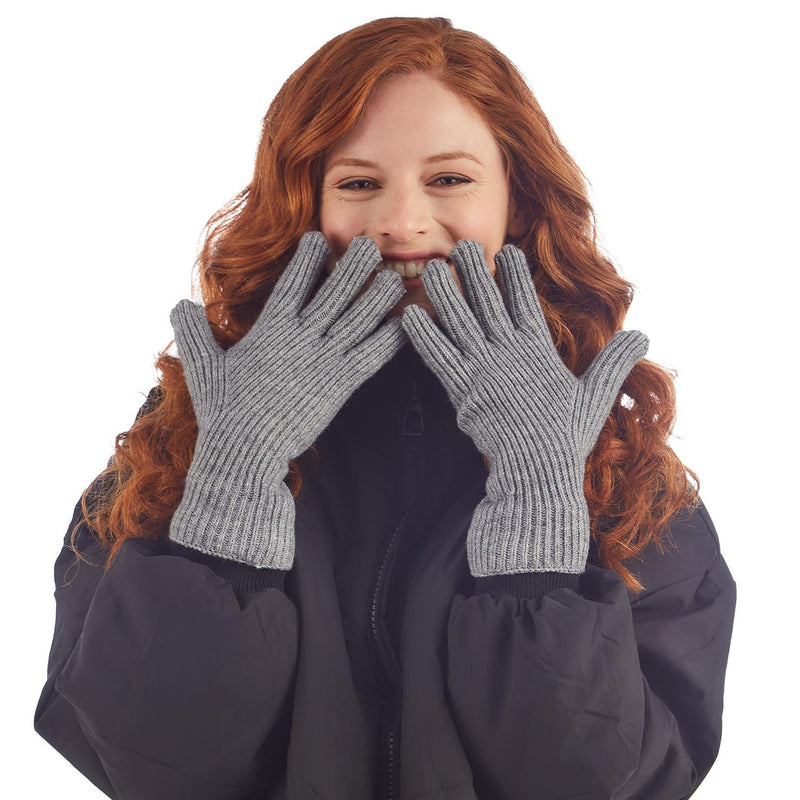 Knit Gloves w/Touch Screen Access