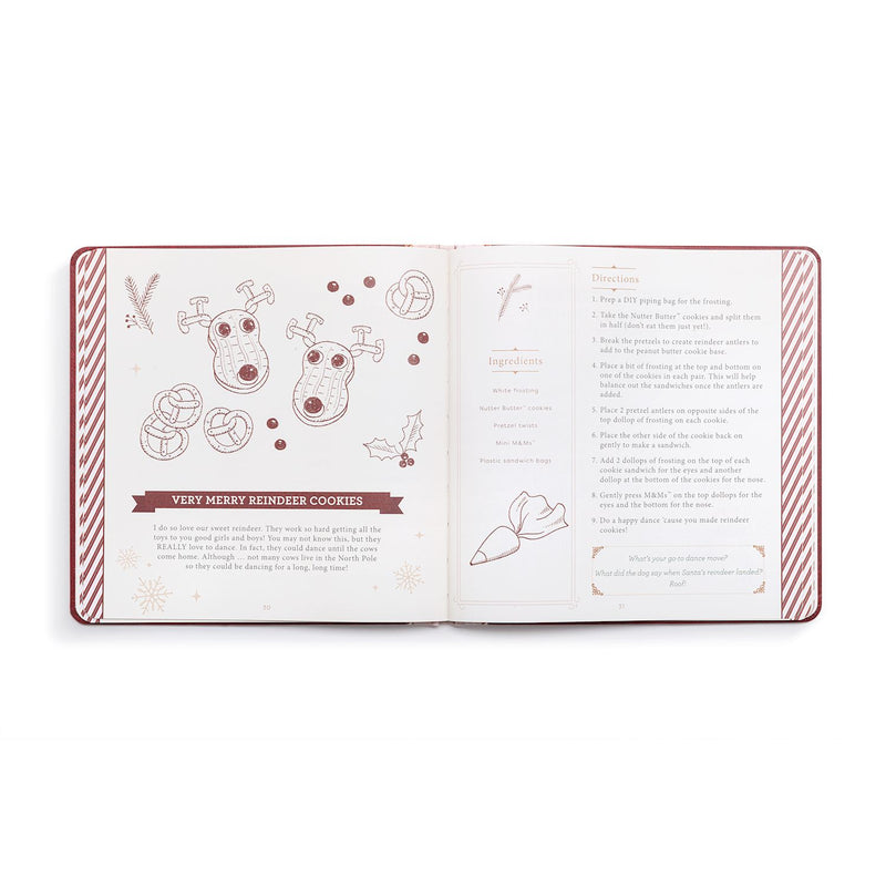 12 Days of Cookies Countdown Recipe Book - 8x8in