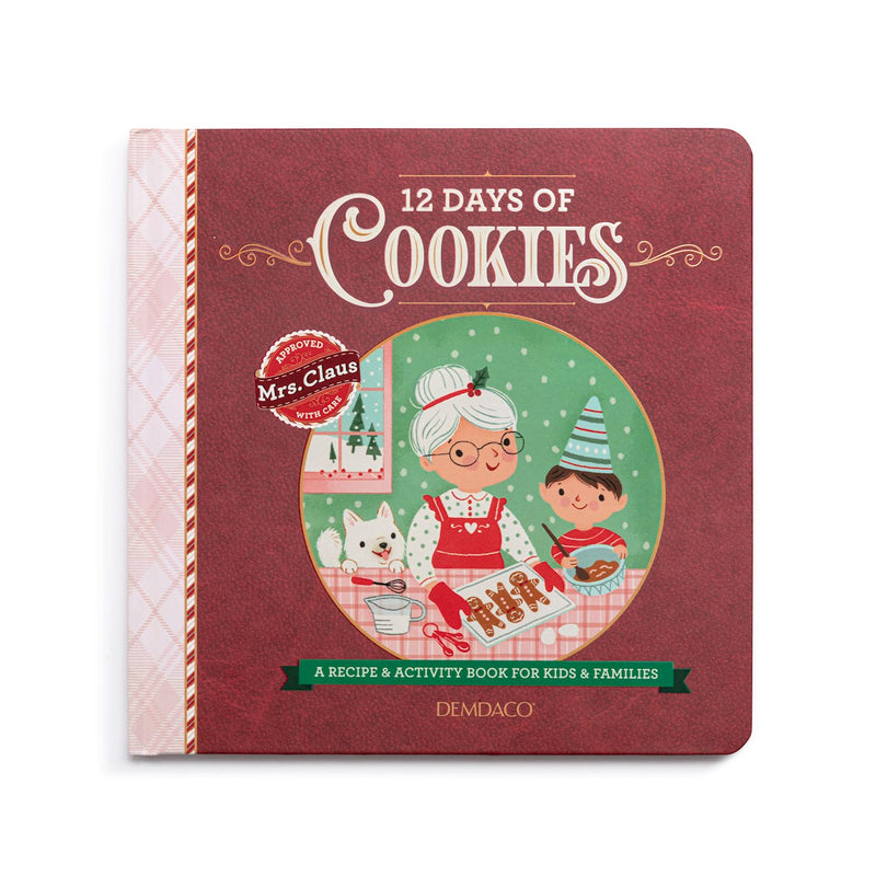 12 Days of Cookies Countdown Recipe Book - 8x8in
