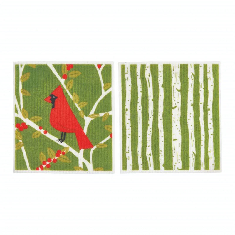 Christmas Dish Cloths, the Blu Collection 3-pack