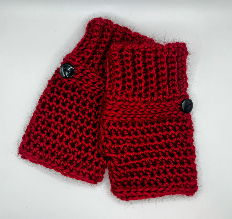 Crochet Fingerless Mitts