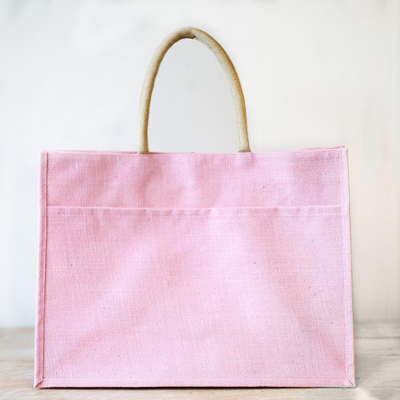 Jute Pocket Tote