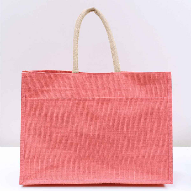 Jute Pocket Tote