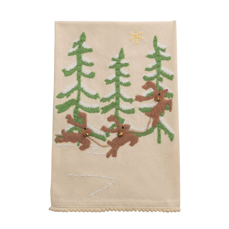 Santa Sleigh Towel Set