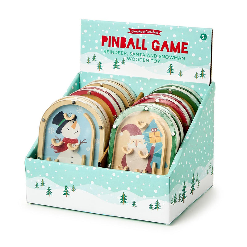 Wooden Pinball Game