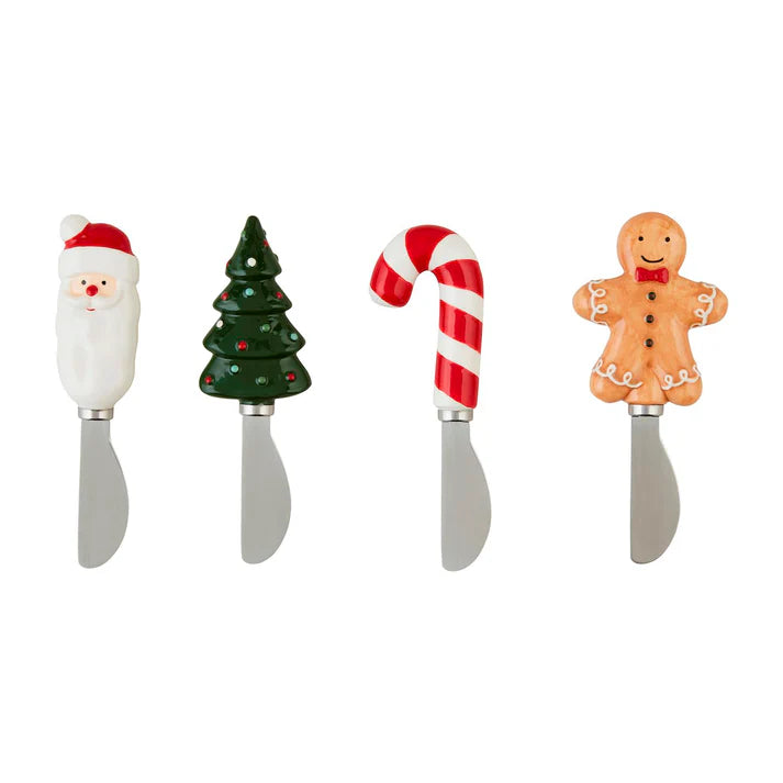 Christmas Ceramic Spreaders