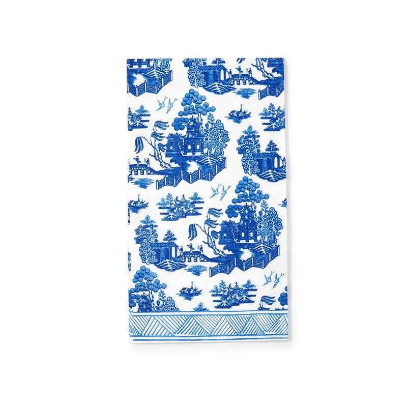 Blue Willow 3-Ply Paper Dinner Napkin