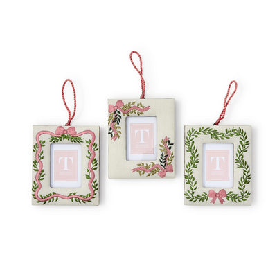 Holiday Memories 2 1/4" x 3" Embroidered Photo Frame