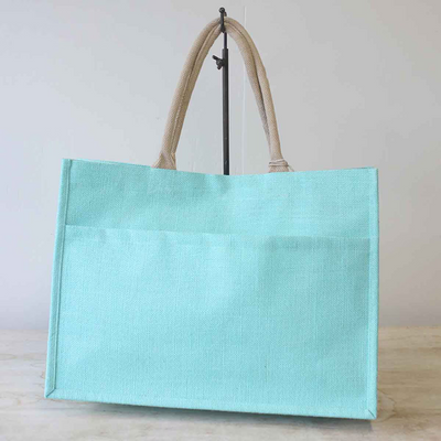 Jute Pocket Tote