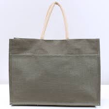 Jute Pocket Tote