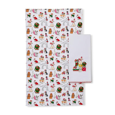 Holiday Pet Dish Towels