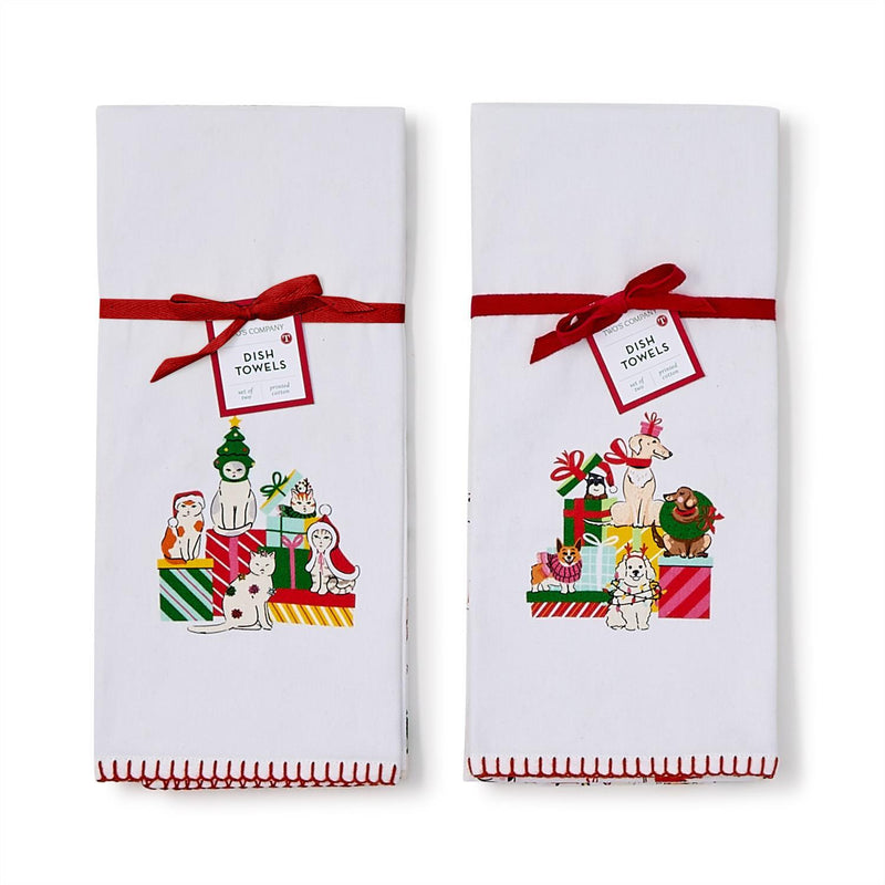 Holiday Pet Dish Towels