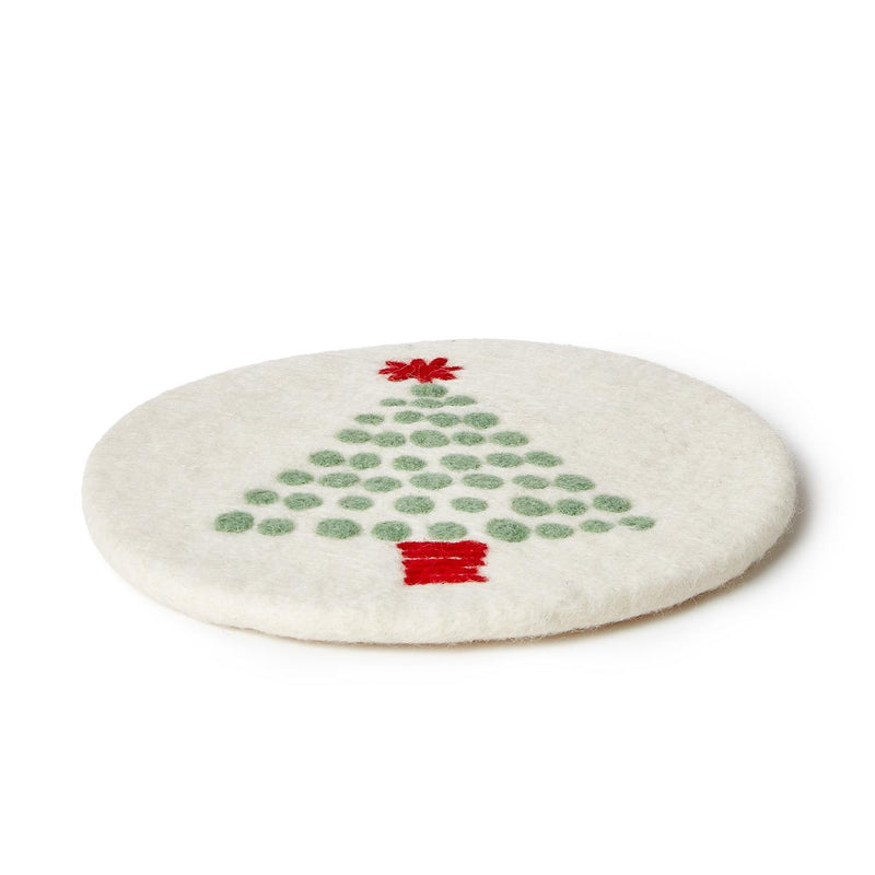 Christmas Time Hand-Crafted Trivet