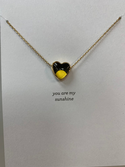 Art Heart Necklace