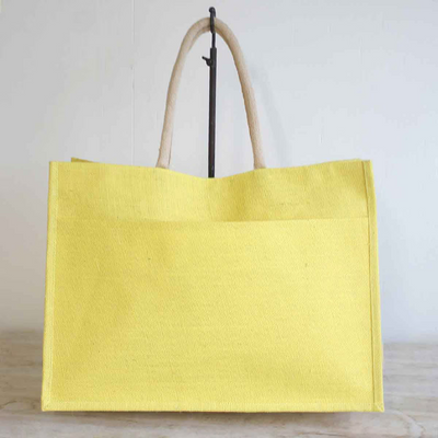 Jute Pocket Tote