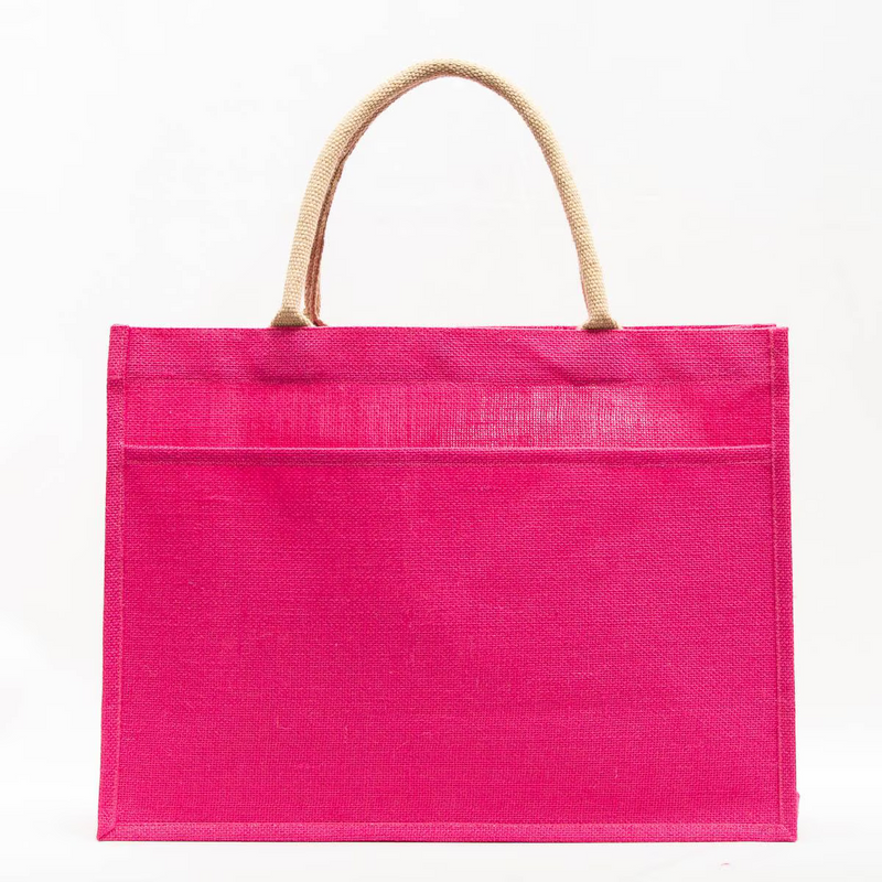 Jute Pocket Tote