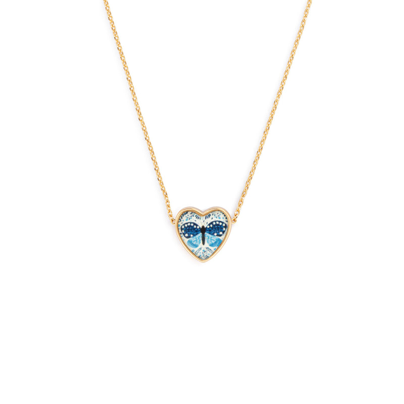 Art Heart Necklace