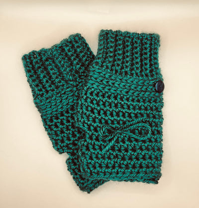 Crochet Fingerless Mitts