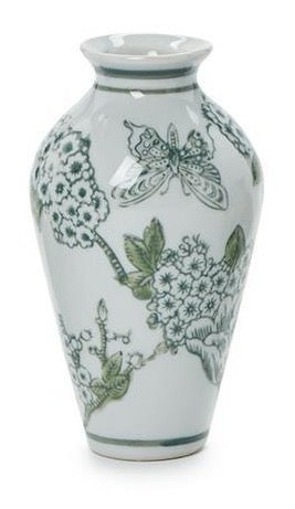 The Lotus Hand-Painted Chinoiserie Vases