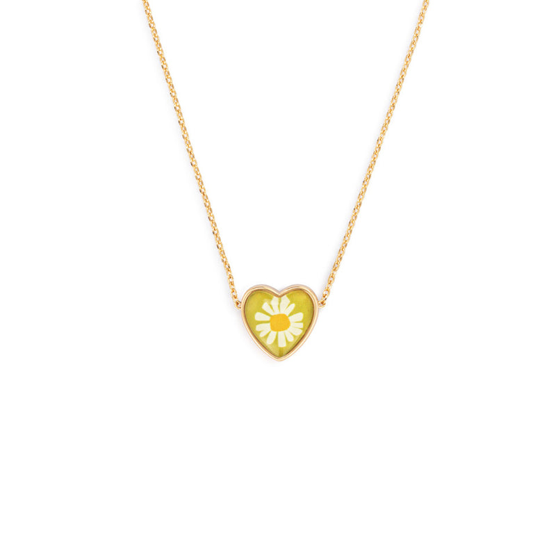 Art Heart Necklace