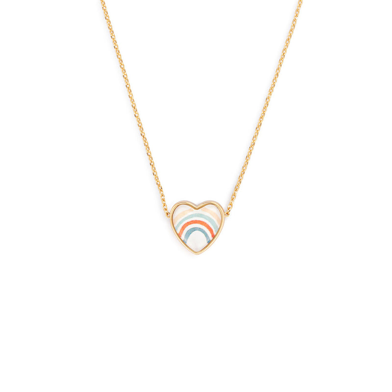 Art Heart Necklace