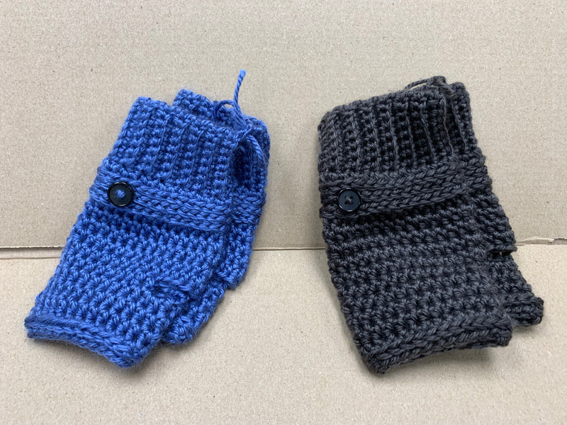 Crochet Fingerless Mitts