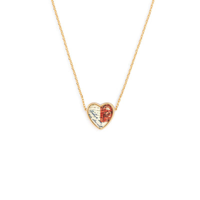 Art Heart Necklace