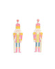 Sugar Plum Nutcracker Acrylic Earrings