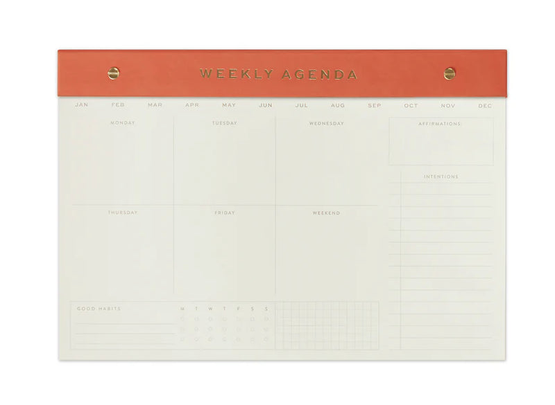 Weekly Postbound Notepad