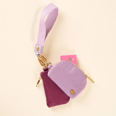 Dynamic Duo Pouch Wristlet