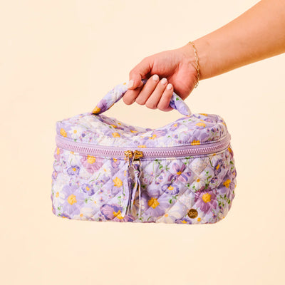 Glam & Go Quilted Cosmetic Bag