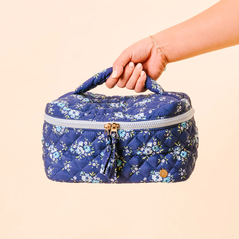 Glam & Go Quilted Cosmetic Bag