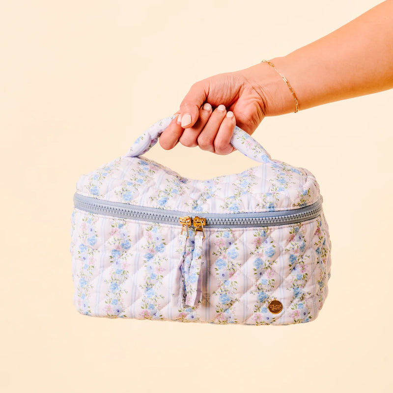 Glam & Go Quilted Cosmetic Bag
