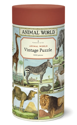 Vintage Puzzle - Animal World