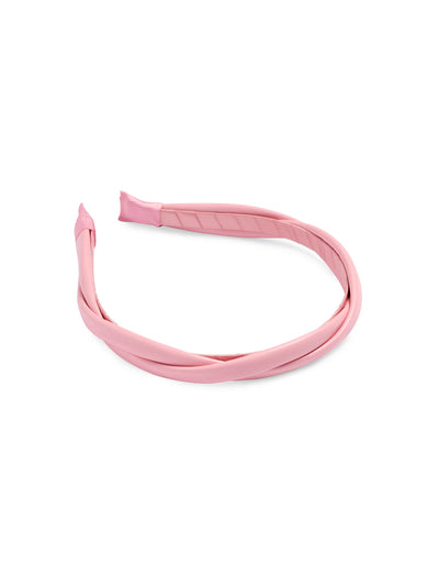 Faux Leather Twist Headbands