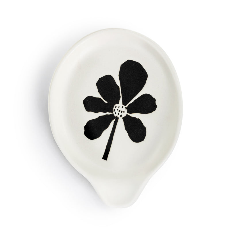 Bold Floral Spoon Rest