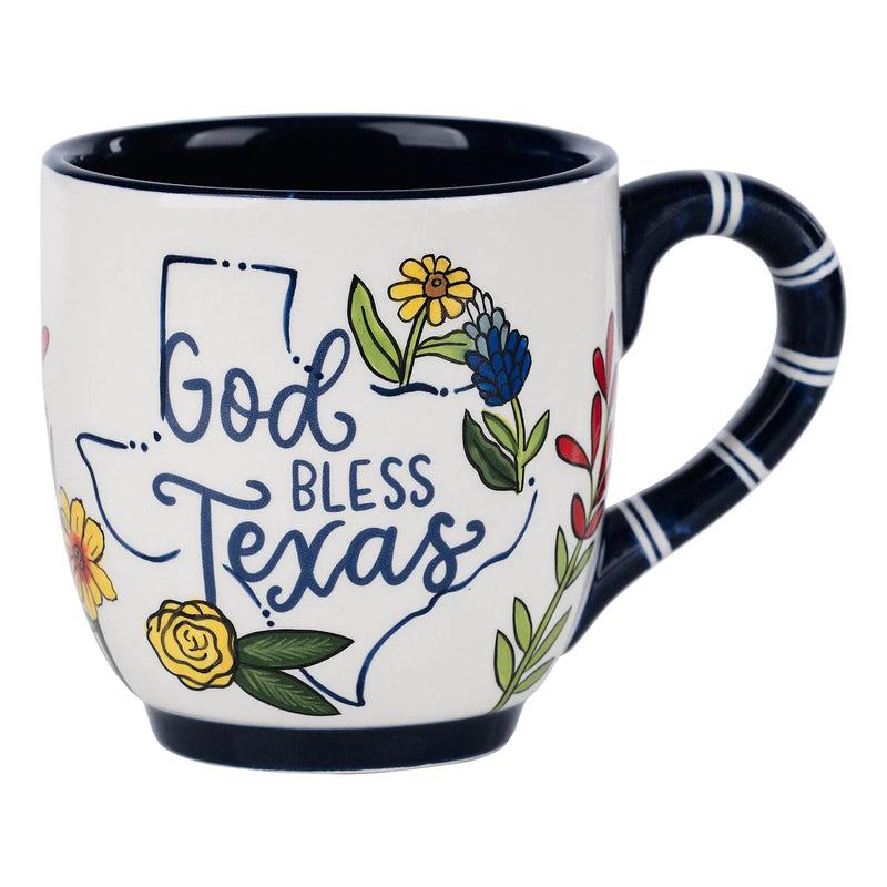Bluebonnet and Texas Mugs