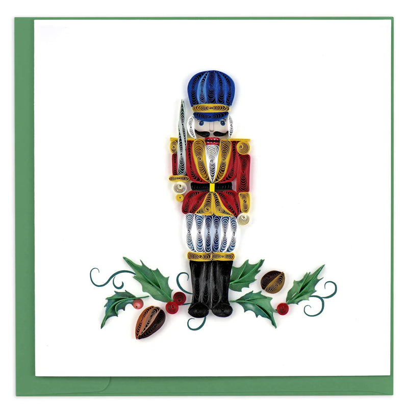 Quilled Nutcracker Greeting Card