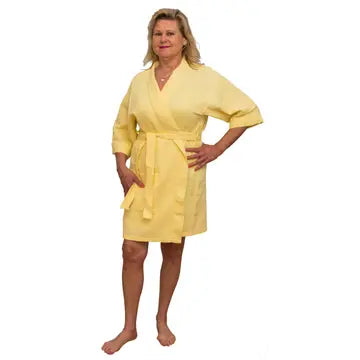 Cotton Waffle Robe